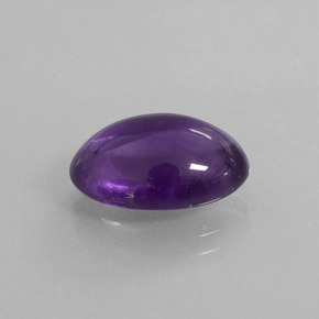 9,17 ctw natürlicher Dunkelviolett Amethyst, Oval Schliff, Transparent