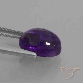9,17 ctw natürlicher Mittelviolett Amethyst, Oval, Transparent