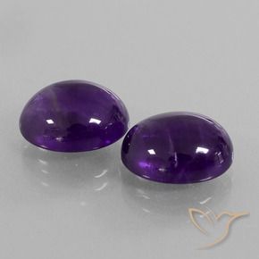 10.41 ct natürliche dunkelviolett Amethyst-Edelsteine, Oval, Transparent