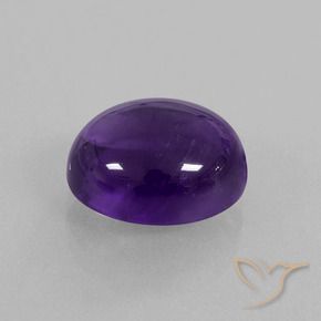 9,17 ctw natürlicher Mittelviolett Amethyst, Oval Schliff, Transparent