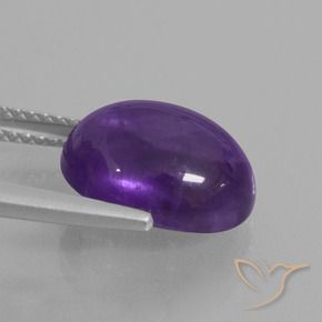 9,17 ctw natürlicher Mittelviolett Amethyst, Oval, Transparent
