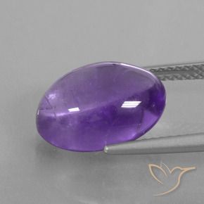 9,17 ctw natürlicher Mittelviolett Amethyst, Oval, Transparent
