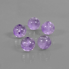34,90 ct natürliche Tiefes Irisviolett Amethyst-Edelsteine, Sphäre / Kugel, Transparent