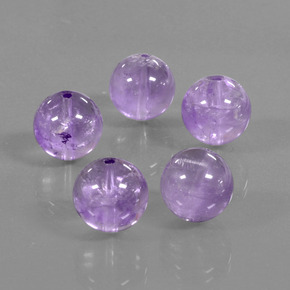 34,90 ct natürliche Tiefes Irisviolett Amethyst-Edelsteine, Sphäre / Kugel, Transparent