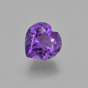 9,17 ctw natürlicher Violet Amethyst, Herzform, VVS