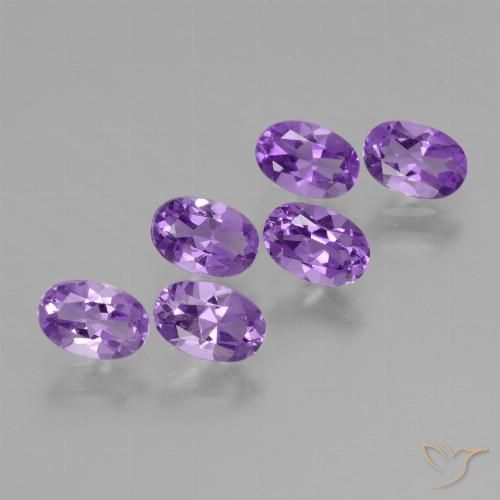 2.56ctw Natürlicher Lebhaftes Violett Amethyst, Oval, VVS-VS