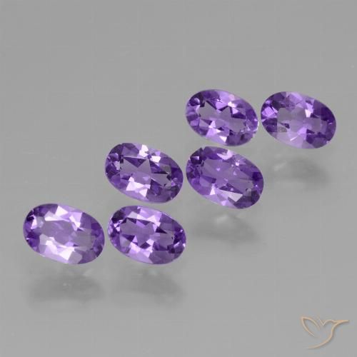 2.63ctw Natürlicher tiefviolett Amethyst, Oval, VVS-VS