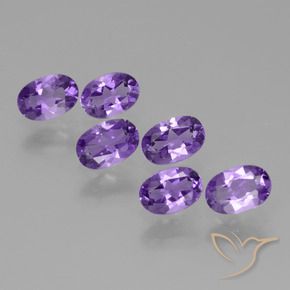 2.63 ct natürliche tiefviolett Amethyst-Edelsteine, Oval, VVS-VS