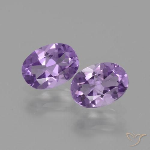 1.38ctw Natürlicher tiefviolett Amethyst, Oval, VVS-VS