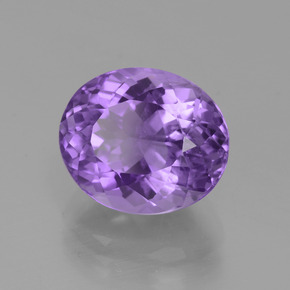 9,17 ctw natürlicher Violett Amethyst, Oval Schliff, VS