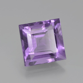 9,17 ctw natürlicher Violet Amethyst, Quadrat, VS