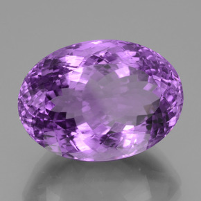 9,17 ctw natürlicher Violett Amethyst, Oval Schliff, VVS-VS