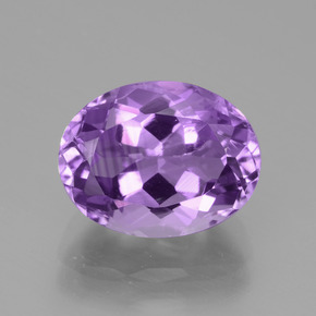 9,17 ctw natürlicher Rosaviolett Amethyst, Oval Schliff, VS-SI