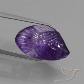 9,17 ctw natürlicher tiefviolett Amethyst, Fantasie, Transparent