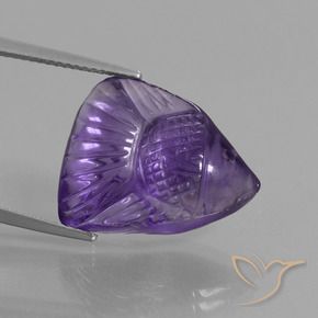 9,17 ctw natürlicher Mittelviolett Amethyst, Fantasie, Transparent