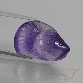 9,17 ctw natürlicher Mittelviolett Amethyst, Fantasie, Transparent