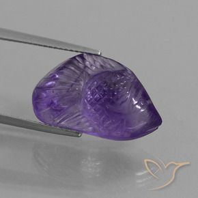9,17 ctw natürlicher Mittelviolett Amethyst, Fantasie, Transparent