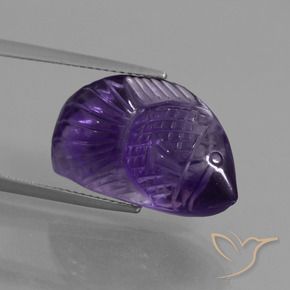 9,17 ctw natürlicher dunkelviolett Amethyst, Fantasie, Transparent