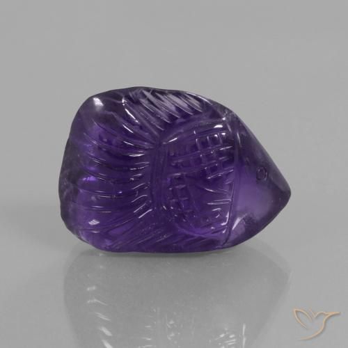 9,17 ctw natürlicher tiefviolett Amethyst, Fantasie, Transparent