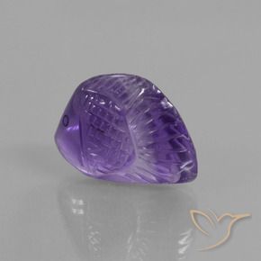 9,17 ctw natürlicher Mittelviolett Amethyst, Fantasie, Transparent