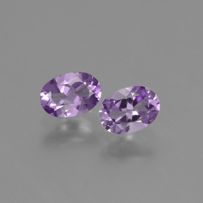 1,38 ct natürliche Violett Amethyst-Edelsteine, Oval Schliff, VVS