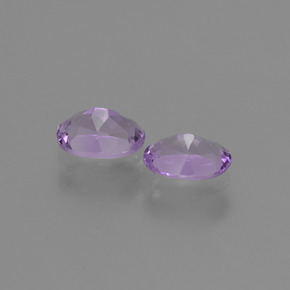 1,38 ct natürliche Violett Amethyst-Edelsteine, Oval Schliff, VVS