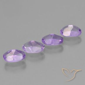 2.85 ct natürliche tiefviolett Amethyst-Edelsteine, Oval, VS