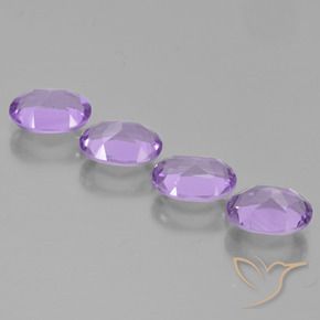 2.82 ct natürliche tiefviolett Amethyst-Edelsteine, Oval, VS