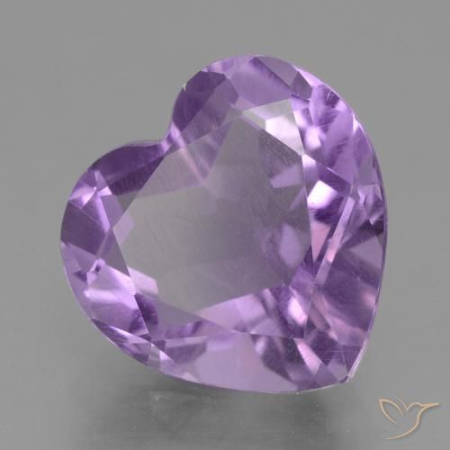 9,17 ctw natürlicher Mittelviolett Amethyst, Herz, VS