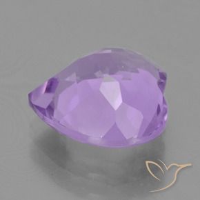 9,17 ctw natürlicher Rosaig-violett Amethyst, Herz, VVS-VS