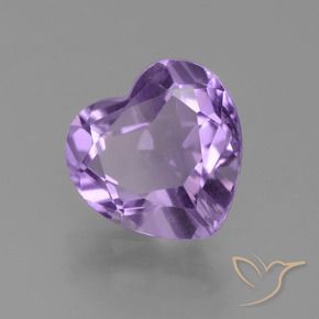 9,17 ctw natürlicher Mittelviolett Amethyst, Herz, VS