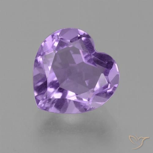 3.13ct Natürlicher Tiefvioletter Farbton Amethyst, Herz, VS
