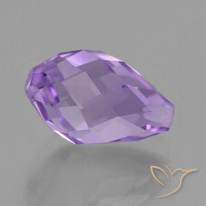 9,17 ctw natürlicher Rosa Iris Violett Amethyst, Briolette, VS