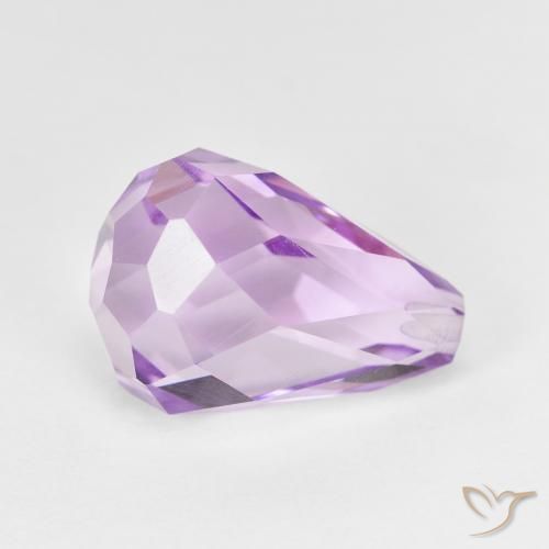 9,17 ctw natürlicher Iris Violett Amethyst, Briolette, VS