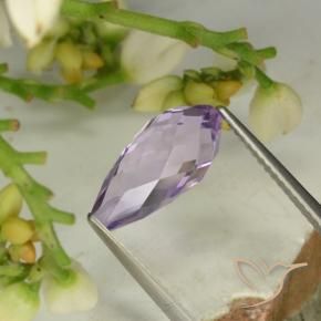 9,17 ctw natürlicher Rosa Iris Violett Amethyst, Briolette, VS