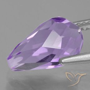9,17 ctw natürlicher Tiefes Irisviolett Amethyst, Briolette, VS