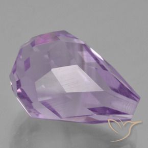 9,17 ctw natürlicher Mittelviolett Amethyst, Briolette, VS