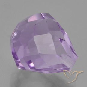 9,17 ctw natürlicher Mittelviolett Amethyst, Briolette, VS
