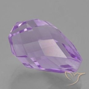9,17 ctw natürlicher Iris Violett Amethyst, Briolette, VS