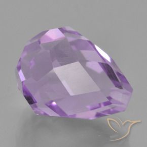 9,17 ctw natürlicher Rosa Iris Violett Amethyst, Briolette, VS