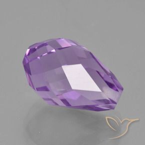 9,17 ctw natürlicher Lilaisch-violett Amethyst, Briolette, VS