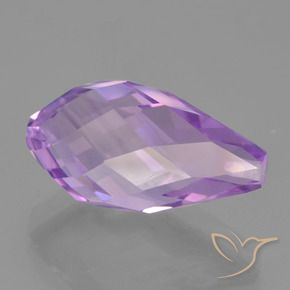 9,17 ctw natürlicher Lilaisch-violett Amethyst, Briolette, VS