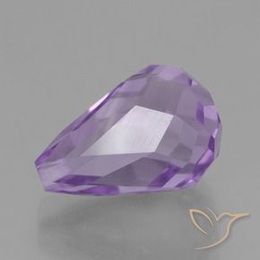 9,17 ctw natürlicher Rosa Iris Violett Amethyst, Briolette, VS