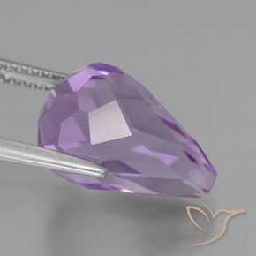9,17 ctw natürlicher Rosa Iris Violett Amethyst, Briolette, VS