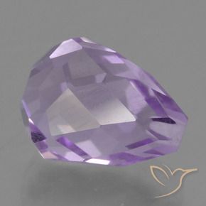 9,17 ctw natürlicher Hellrosa Violett Amethyst, Briolette, VS