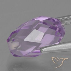 9,17 ctw natürlicher Tiefes Irisviolett Amethyst, Briolette, VS
