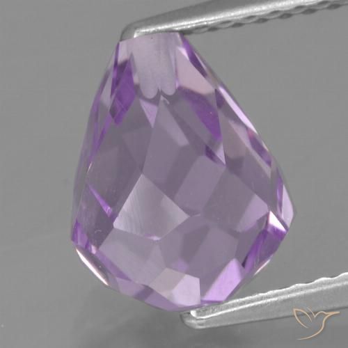 3.06ct Natürlicher Iris Violett Amethyst, Briolette, VS