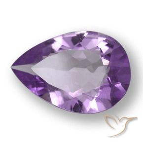 9,17 ctw natürlicher Tiefviolettes Violett Amethyst, Birnenform, VS