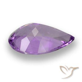 9,17 ctw natürlicher Tiefviolettes Violett Amethyst, Birnenform, VVS-VS