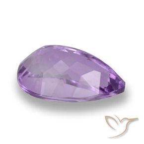 9,17 ctw natürlicher Mittelviolett Amethyst, Birnenform, VVS